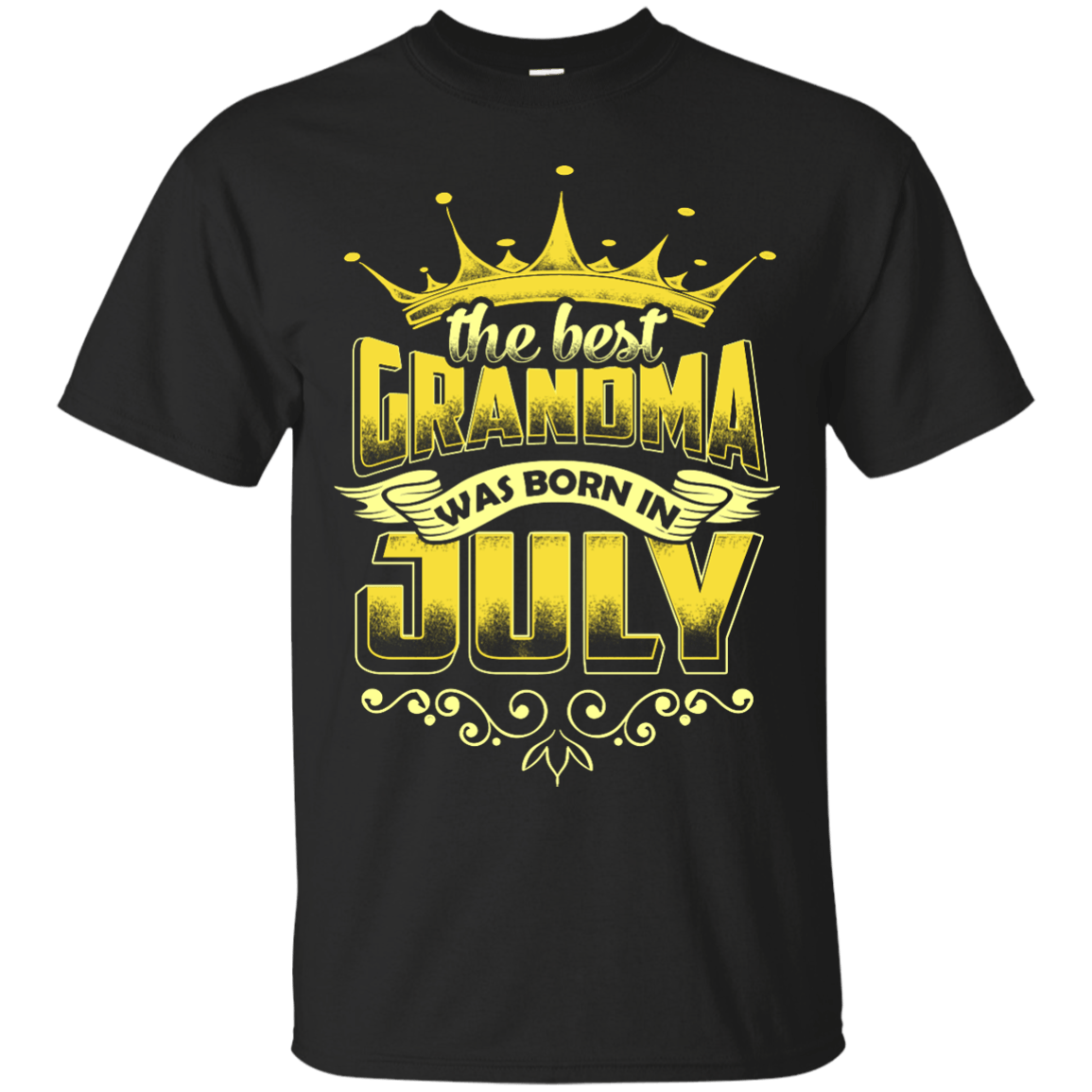 The Best Grandma Was Born In July T-Shirt & Hoodie | Teecentury.com