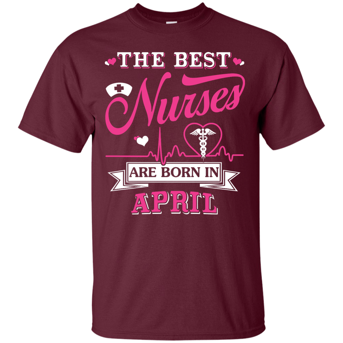 The Best Nurses Are Born In April T-Shirt & Hoodie | Teecentury.com