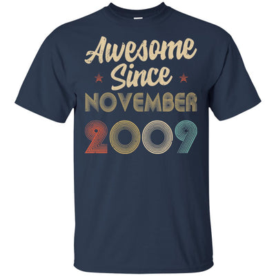 Awesome Since November 2009 Vintage 13th Birthday Gifts T-Shirt & Hoodie | Teecentury.com