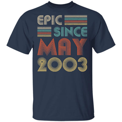 Epic Since May 2003 Vintage 19th Birthday Gifts T-Shirt & Hoodie | Teecentury.com