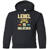 Level 10 Unlocked Video Gamer 10th Birthday Gift Youth Youth Shirt | Teecentury.com