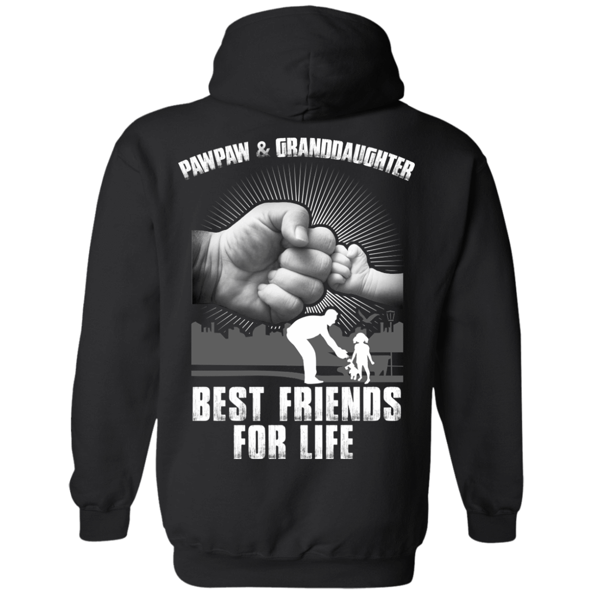 Pawpaw And Granddaughter Best Friends For Life T-Shirt & Hoodie | Teecentury.com