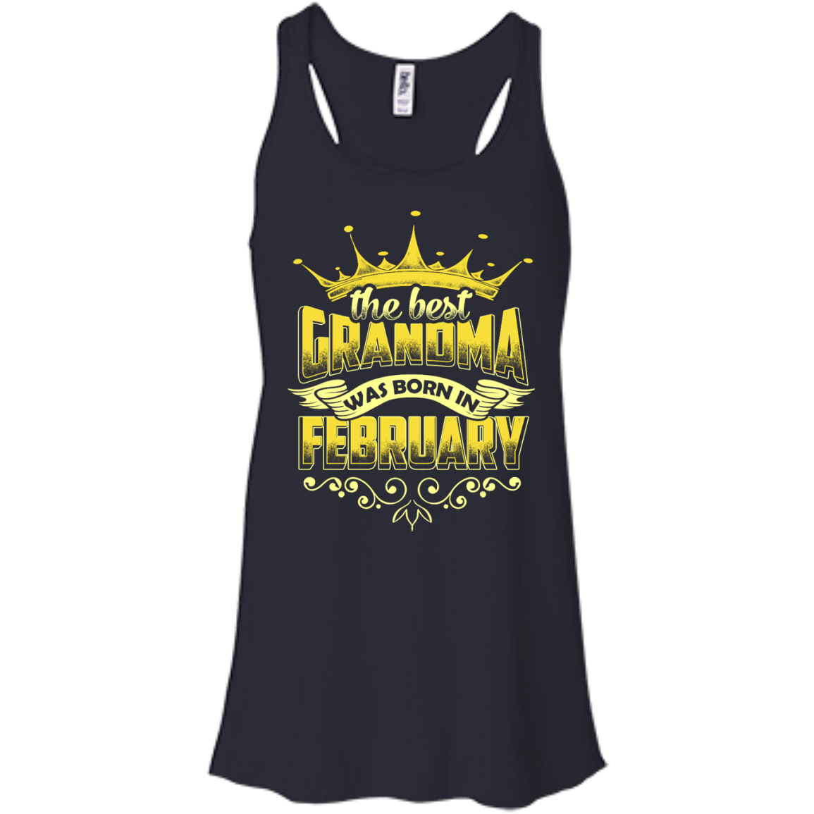 The Best Grandma Was Born In February T-Shirt & Hoodie | Teecentury.com