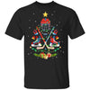 Ice Hockey Christmas Tree Ornament Funny Xmas Gift T-Shirt & Sweatshirt | Teecentury.com