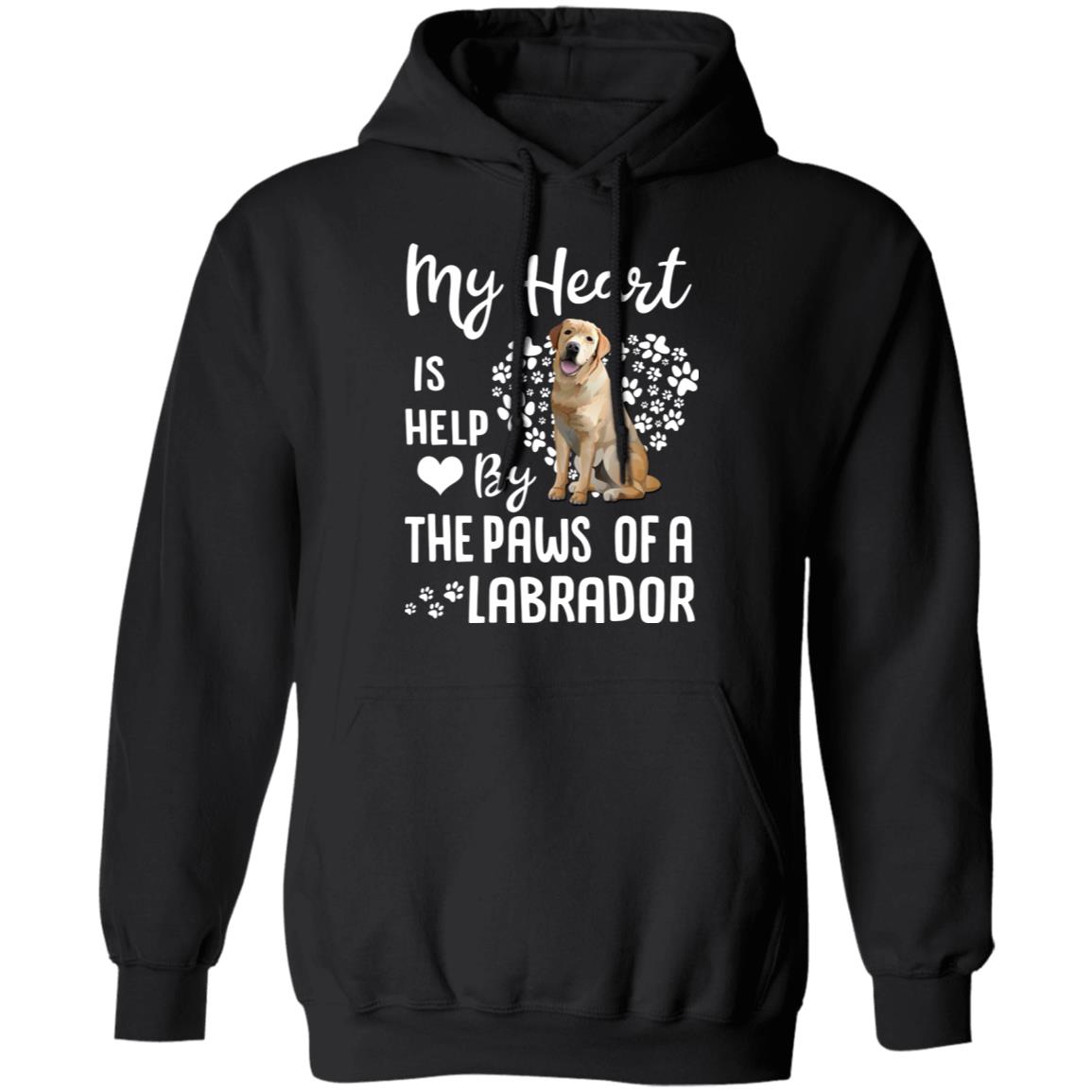My Heart Is Held By The Paws Of A Labrador Lover T-Shirt & Hoodie | Teecentury.com