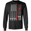 Vintage Fishing Clothes American Flag Bass Fishing T-Shirt & Hoodie | Teecentury.com