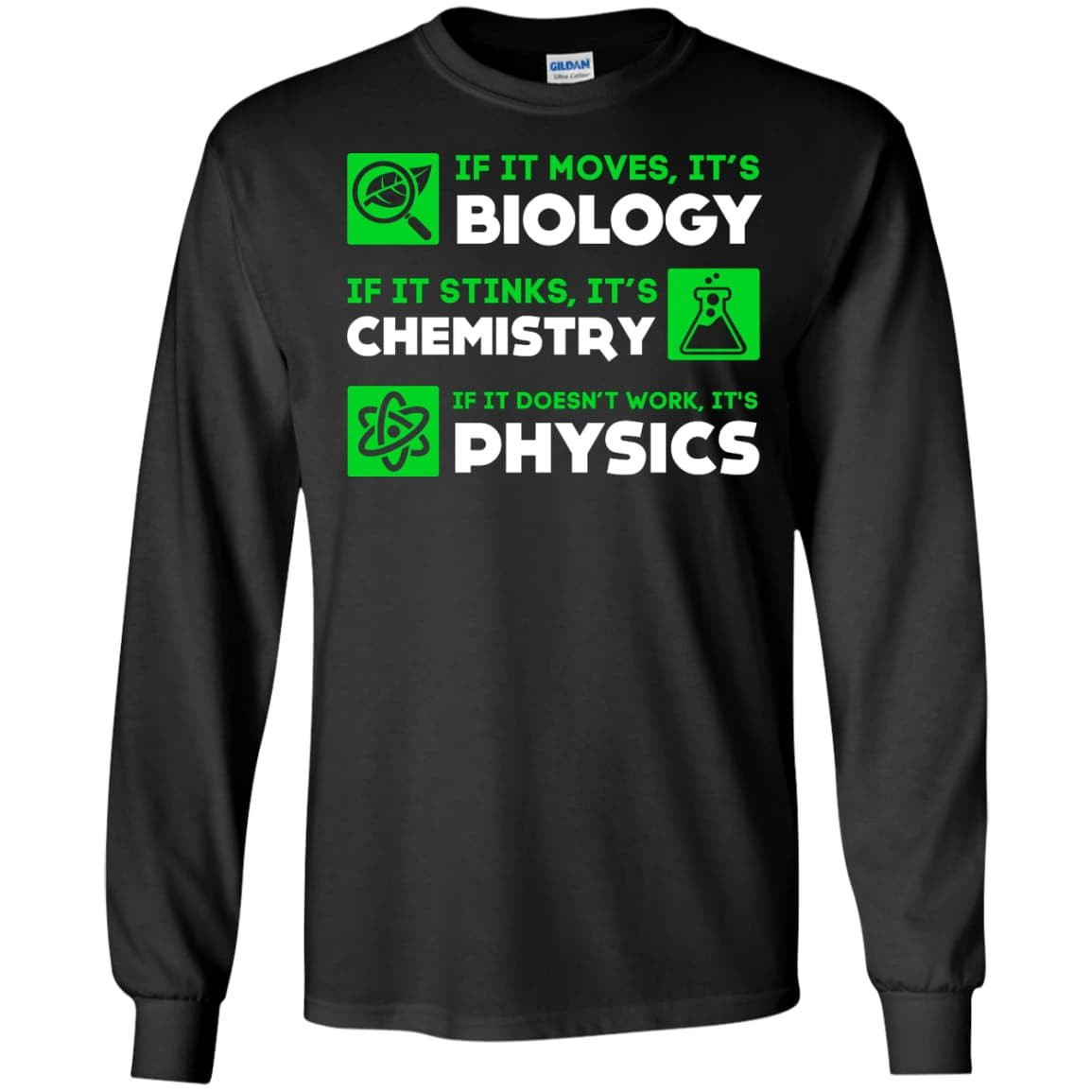 Biology Chemistry Physics Science Teacher T-Shirt & Hoodie | Teecentury.com