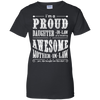 I'm A Proud Daughter In Law Of A Freaking Awesome Mother In Law T-Shirt & Hoodie | Teecentury.com