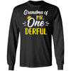 Grandma Of Mr Onederful 1st Birthday Party Costumes Gifts T-Shirt & Hoodie | Teecentury.com