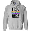 Free Brother Hugs Rainbow heart LGBT Pride Month T-Shirt & Hoodie | Teecentury.com