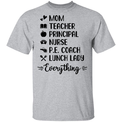 Mom Teacher Principal Nurse Pe Coach T-Shirt & Tank Top | Teecentury.com