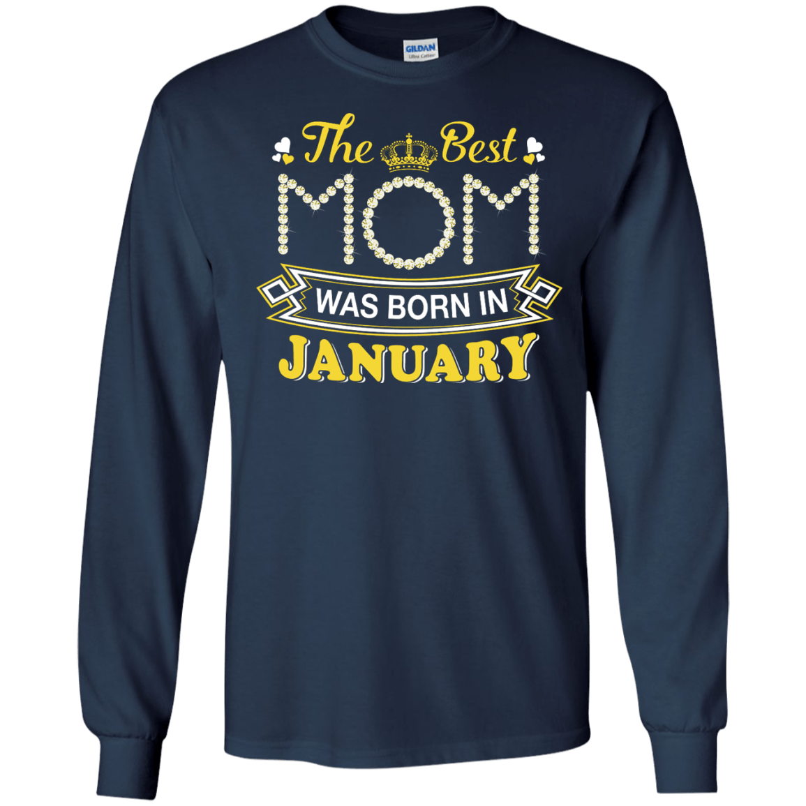 The Best Mom Was Born In January T-Shirt & Hoodie | Teecentury.com