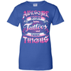 Awesome Moms Have Tattoos And Thick Thighs T-Shirt & Tank Top | Teecentury.com