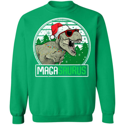 Magasaurus Grandma Dinosaur T-Rex Family Christmas T-Shirt & Hoodie | Teecentury.com