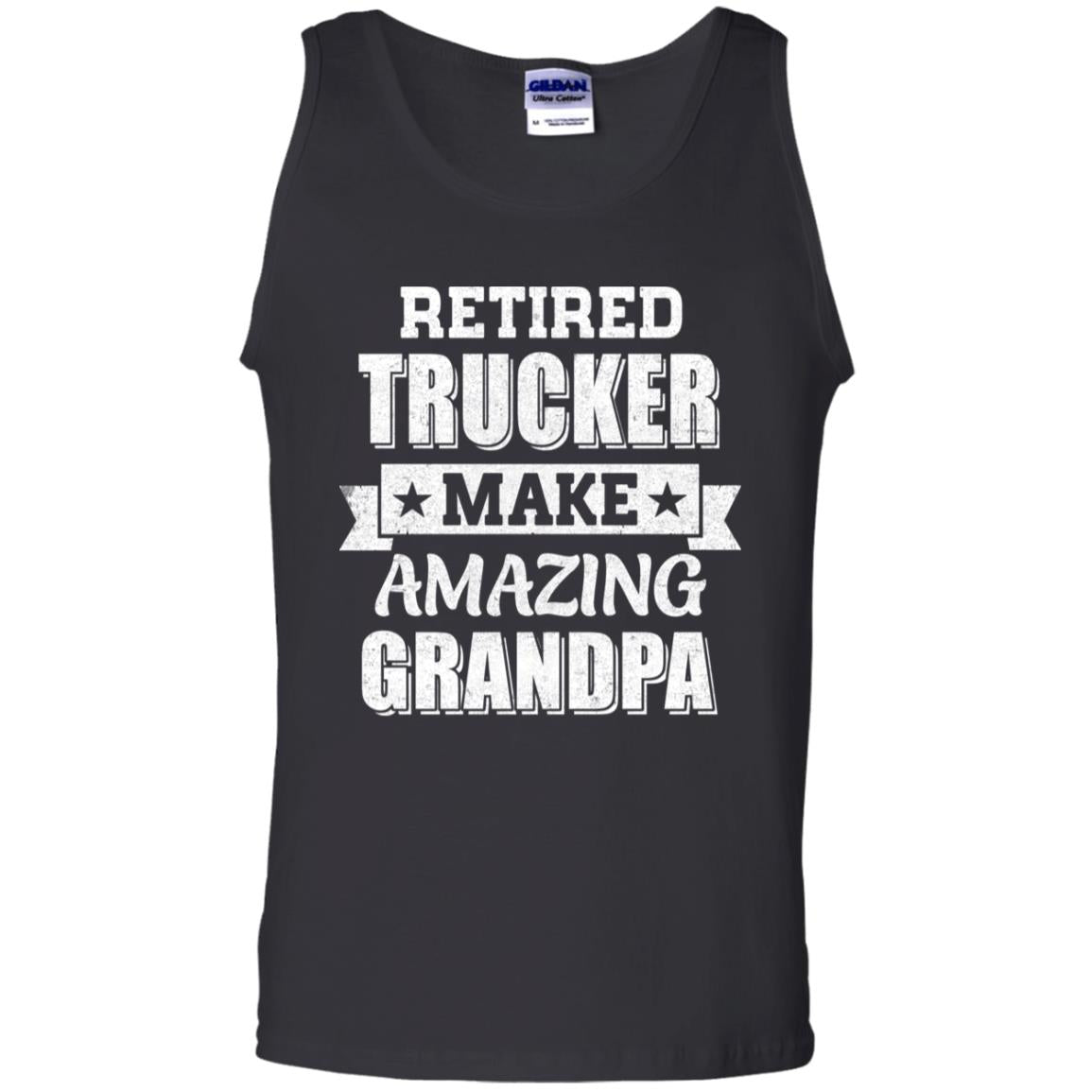 Funny Retired Trucker Make Amazing Grandpa Gifts T-Shirt & Hoodie | Teecentury.com