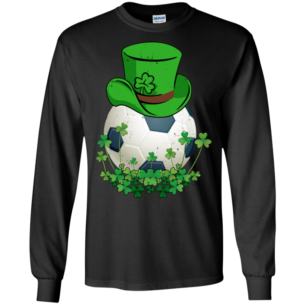 Shamrock Soccer Leprechaun St Patricks Day T-Shirt & Hoodie | Teecentury.com