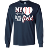 My Heart Is On That Field Baseball T-Shirt & Hoodie | Teecentury.com