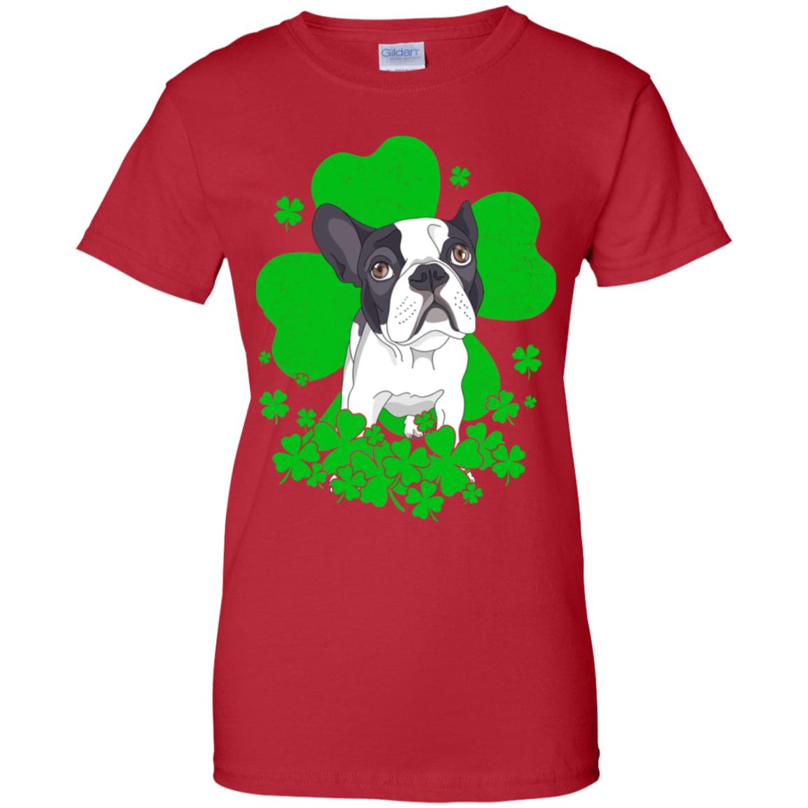 Bulldog St. Patrick's Day Clovers T-Shirt & Hoodie | Teecentury.com