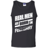 Real Men Are Born In February T-Shirt & Hoodie | Teecentury.com