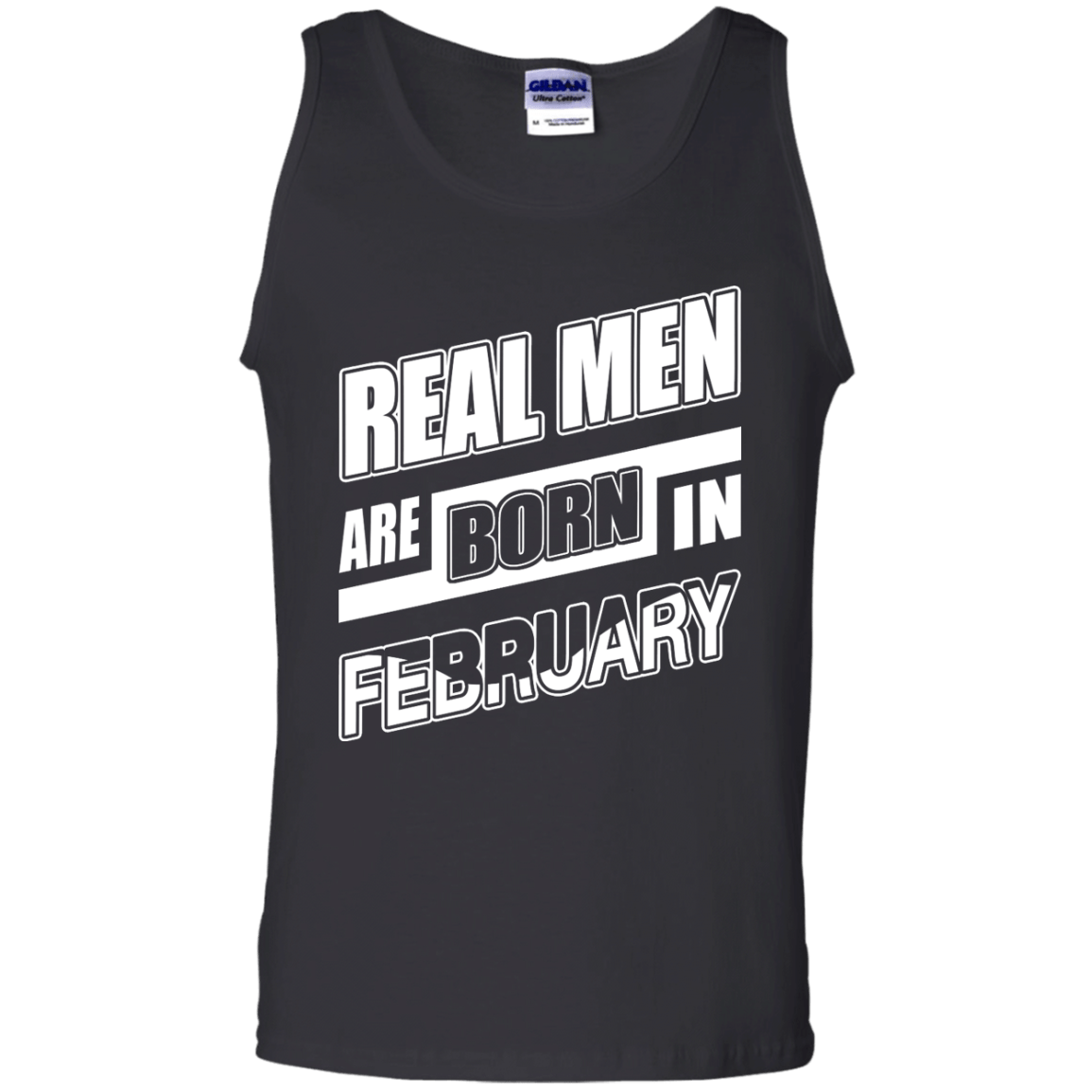 Real Men Are Born In February T-Shirt & Hoodie | Teecentury.com