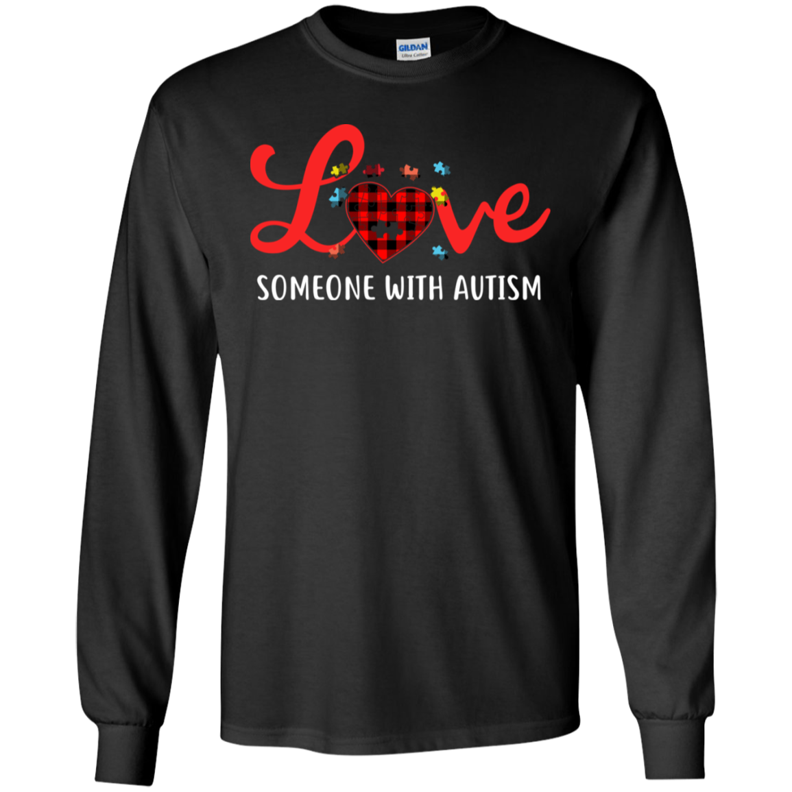 Love Someone With Autism T-Shirt & Hoodie | Teecentury.com