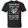 Supporting My Daughter Puzzle Autism Awareness Month T-Shirt & Hoodie | Teecentury.com