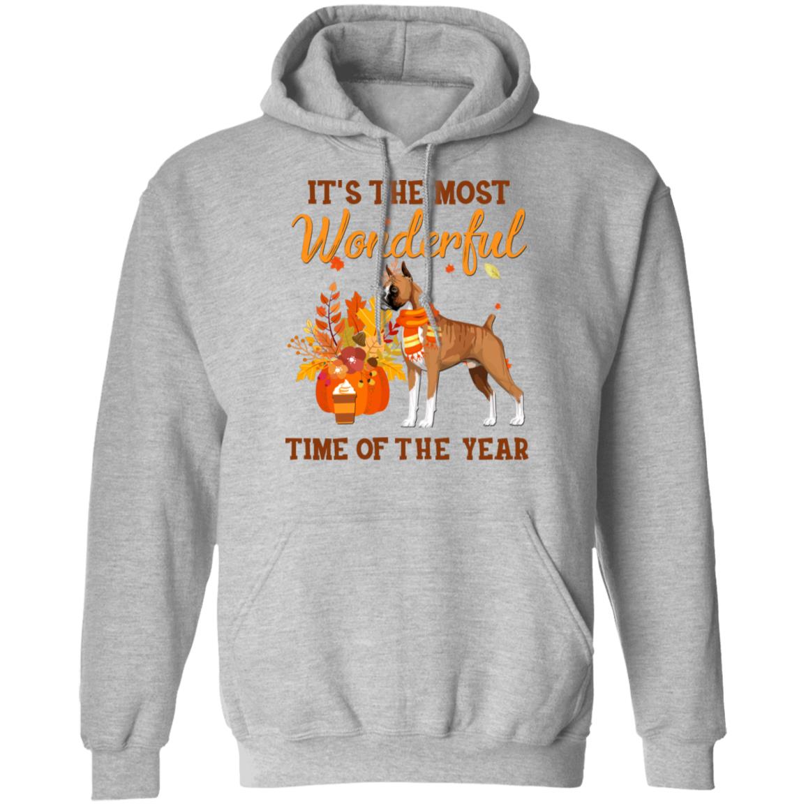 Boxer Autumn It's The Most Wonderful Time Of The Year T-Shirt & Hoodie | Teecentury.com