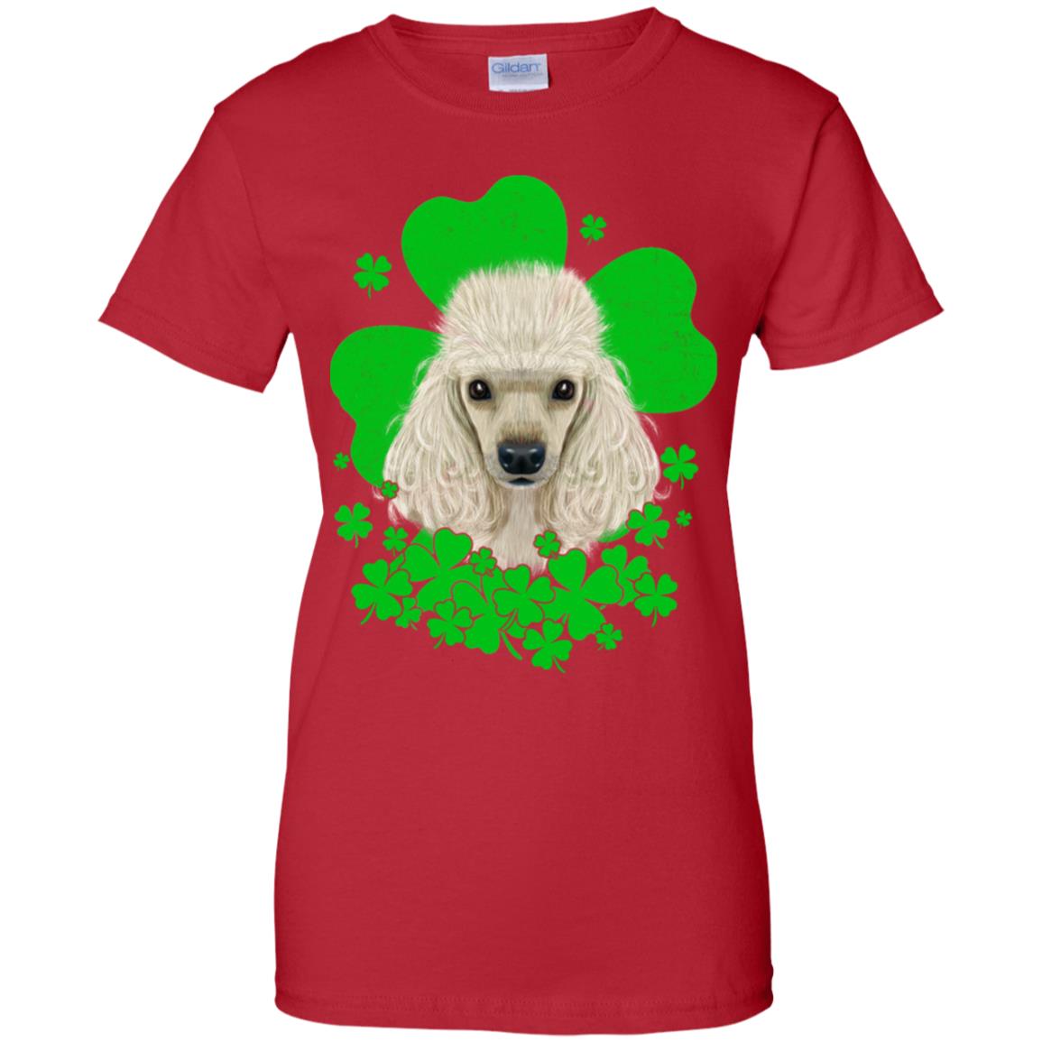 Poodle St. Patrick's Day Clovers T-Shirt & Hoodie | Teecentury.com
