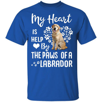 My Heart Is Held By The Paws Of A Labrador Lover T-Shirt & Hoodie | Teecentury.com