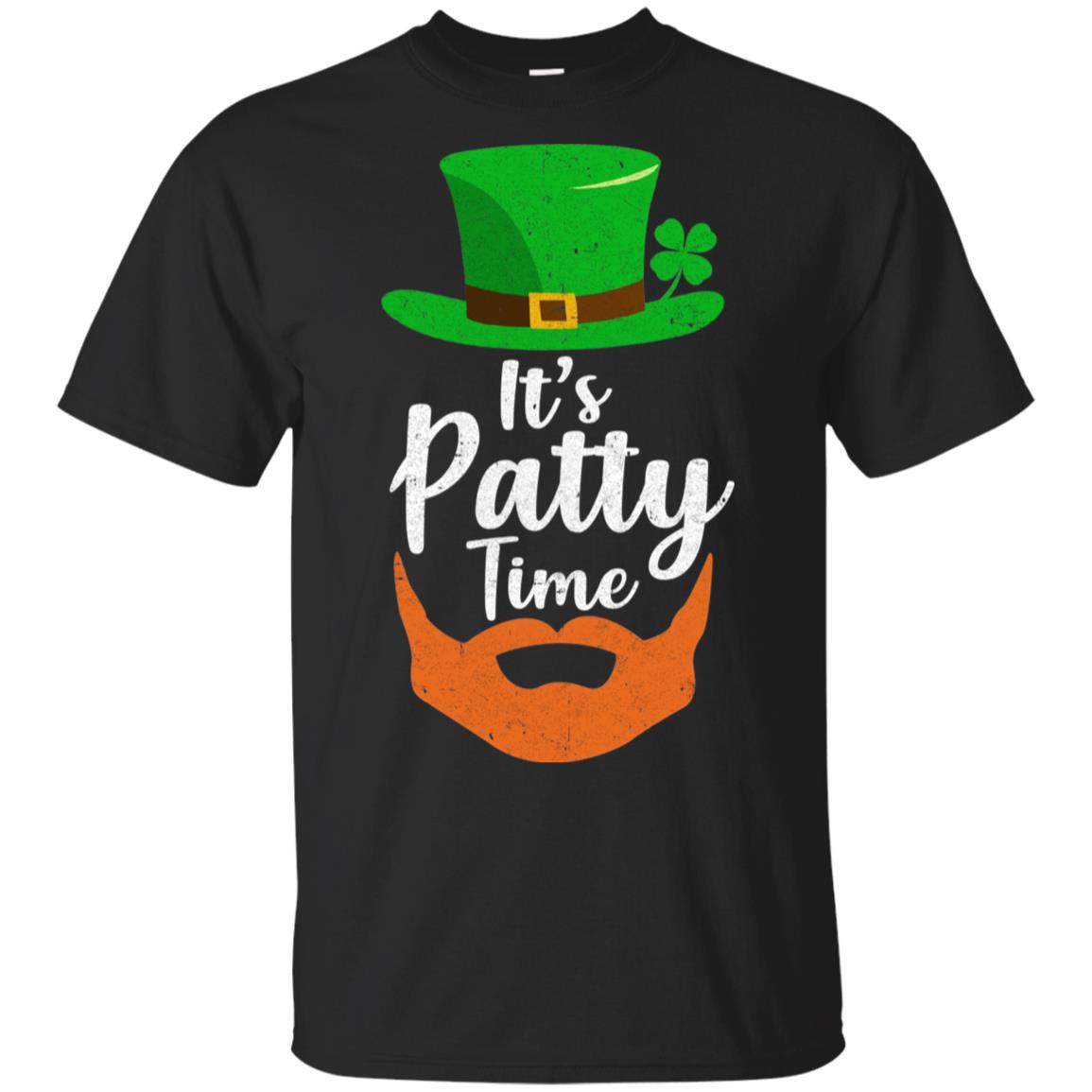 It's Patty Time Bearded Man St Patrick's Day T-Shirt & Hoodie | Teecentury.com