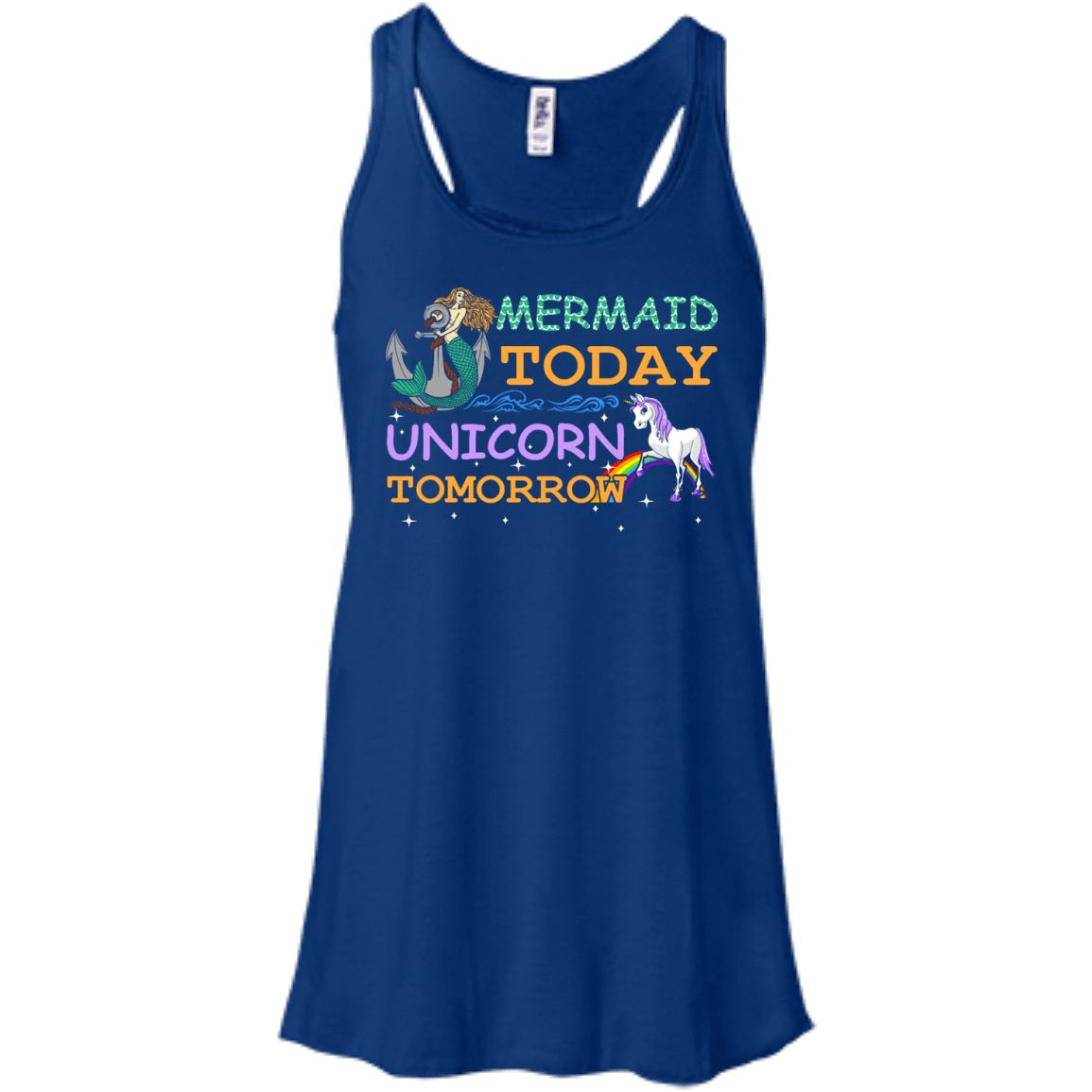 Mermaid Today Unicorn Tomorrow T-Shirt & Hoodie | Teecentury.com