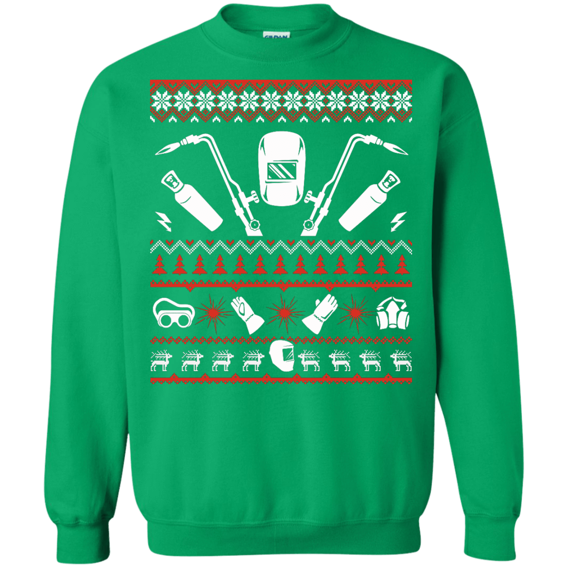 Welder Christmas Sweater T-Shirt & Hoodie | Teecentury.com