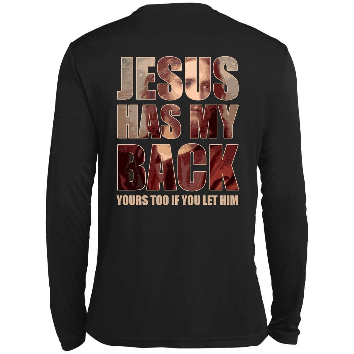 Jesus Has My Back T-Shirt & Hoodie | Teecentury.com
