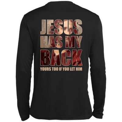 Jesus Has My Back T-Shirt & Hoodie | Teecentury.com