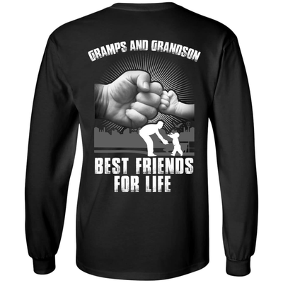 Gramps And Grandson Best Friends For Life T-Shirt & Hoodie | Teecentury.com