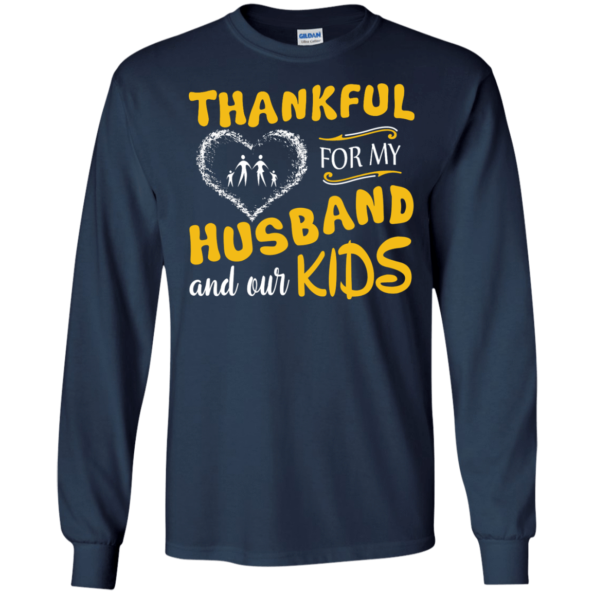 Thankful For My Husband And Our Kids T-Shirt & Hoodie | Teecentury.com