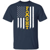 Childhood Cancer Awareness American Flag Distressed T-Shirt & Hoodie | Teecentury.com