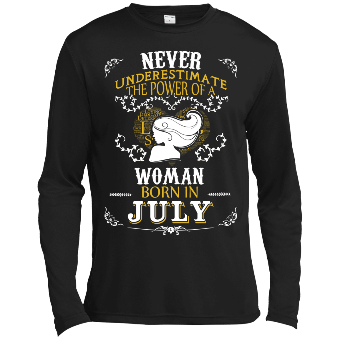 A Woman Born In JULY T-Shirt & Hoodie | Teecentury.com