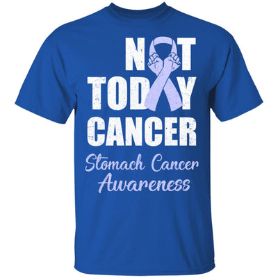 Support Stomach Cancer Awareness Periwinkle Ribbon Not Today T-Shirt & Hoodie | Teecentury.com