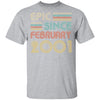 Epic Since February 2001 Vintage 21th Birthday Gifts T-Shirt & Hoodie | Teecentury.com