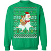 Funny Corgi Riding Llama Ugly Christmas Sweater Gifts T-Shirt & Sweatshirt | Teecentury.com