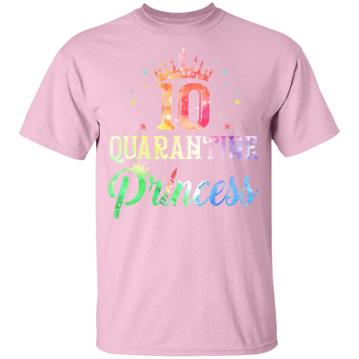 10 Quarantine Princess Happy Birthday Youth Youth Shirt | Teecentury.com