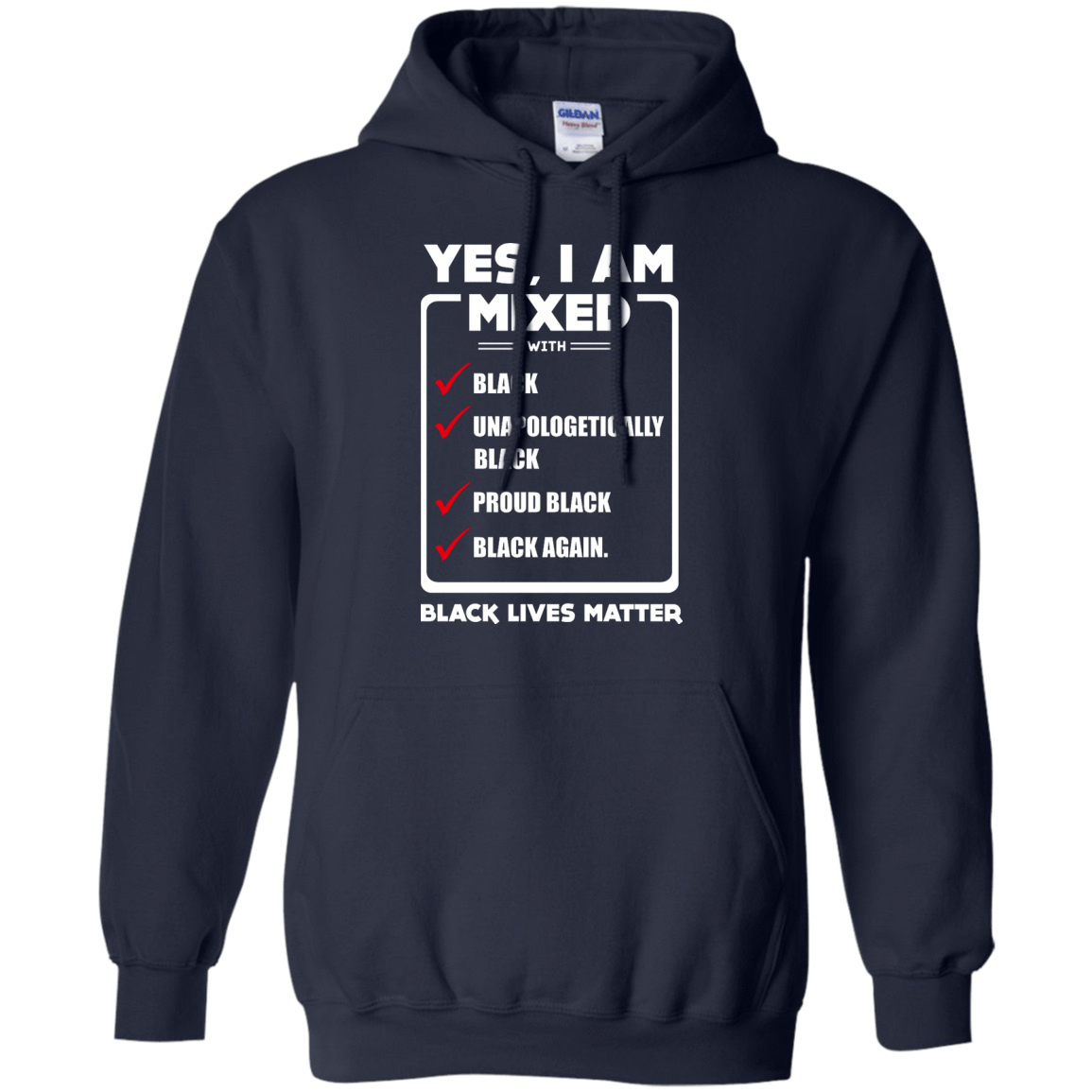 Yes, I Am Mixed Shirt, I'm mixed with Black T-Shirt & Hoodie | Teecentury.com