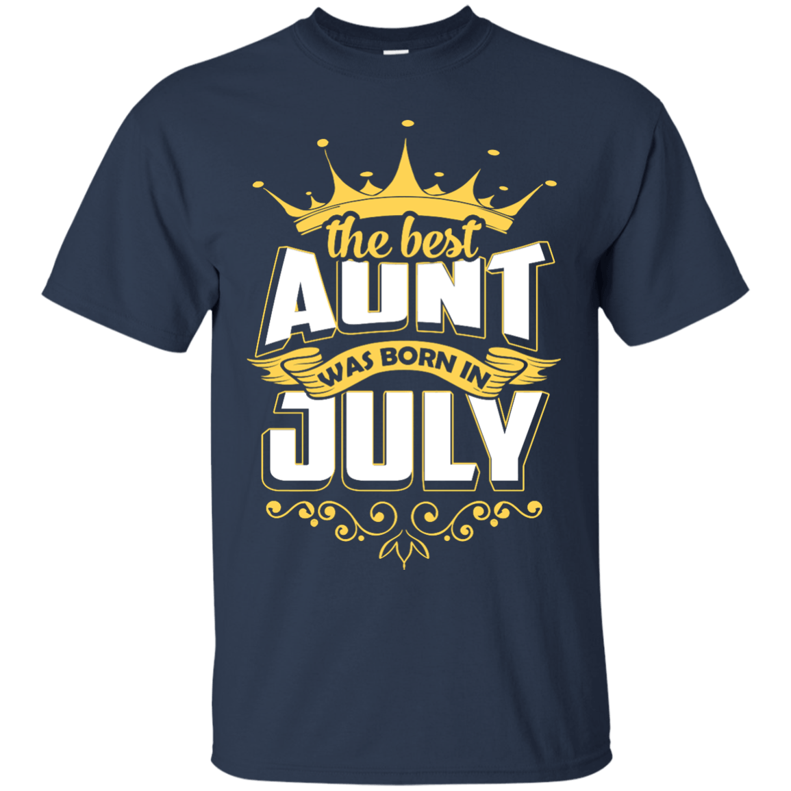 The Best Aunt Was Born In July T-Shirt & Hoodie | Teecentury.com