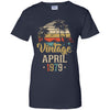 Retro Classic Vintage April 1979 43th Birthday Gift T-Shirt & Hoodie | Teecentury.com