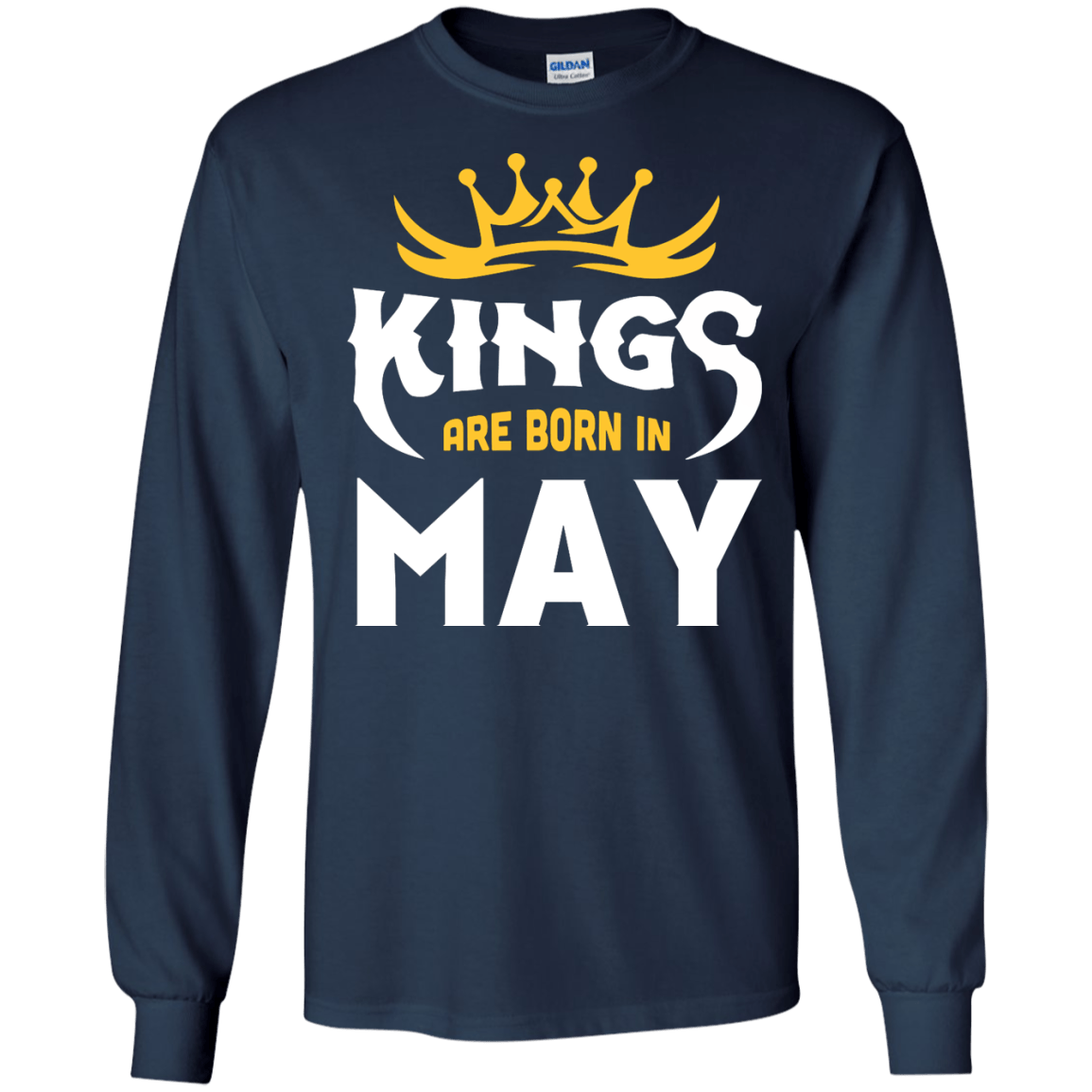 Kings Are Born In May T-Shirt & Hoodie | Teecentury.com