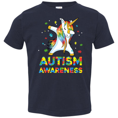 Dabbing Unicorn Puzzle Autism Awareness For Girls Youth Youth Shirt | Teecentury.com