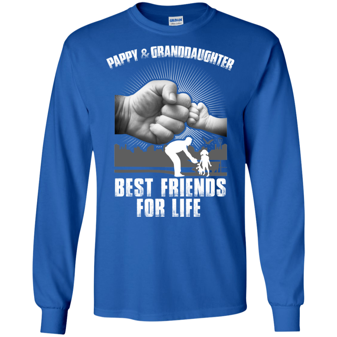 Pappy And Granddaughter Best Friends For Life T-Shirt & Sweatshirt | Teecentury.com