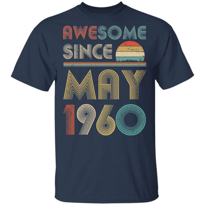 Awesome Since May 1960 Vintage 62th Birthday Gifts T-Shirt & Hoodie | Teecentury.com