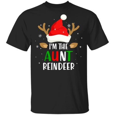 I'm The Aunt Reindeer Matching Family Christmas T-Shirt & Sweatshirt | Teecentury.com